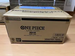 ONE PIECE Card Game OP-12 Legacy of the Master Case Factory Sealed Japanese - Image 1