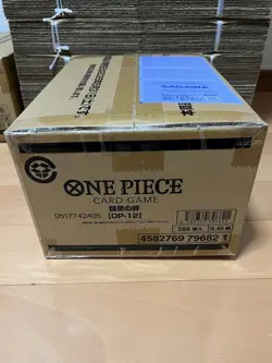 ONE PIECE Card Game OP-12 Legacy of the Master Case Factory Sealed Japanese - Image 2