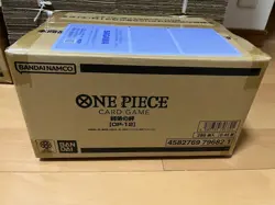 ONE PIECE Card Game OP-12 Legacy of the Master Case Factory Sealed Japanese - Image 3