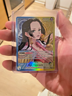 Boa Hancock - OP14-041 (Alternate Art) The Azure Sea's Seven Foil NM Leader - Image 3