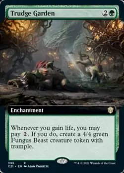 Trudge Garden (Extended) [Commander 2021] Magic MTG - Image 1
