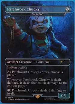 Patchwork Chucky | Stuffy Doll (Secret Lair Promo) FOIL NM (501980) ABUGames - Image 1