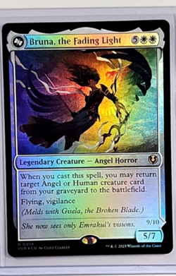 MTG Magic the Gathering INR Innistrad Remastered Foil #14 Bruna the Fading Light - Image 1