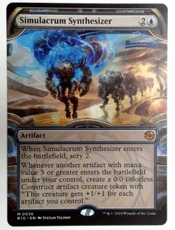 Simulacrum Synthesizer (Showcase) ​ - (Near Mint) Outlaws of Thunder Junction NM - Image 1