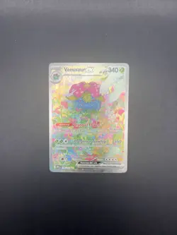 Venusaur ex 198/165 – Near Mint – Pokemon Scarlet & Violet 151 SIR Super Clean - Image 1