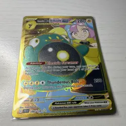 Pokemon Iono's Bellibolt ex 188/159 Sv09 Hyper Rare Full Art Holo ENG Fresh Pull - Image 3