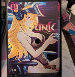 Dark Magician Girl YuGiOh ER-06 Femme Fatale 2 Goddess Story Anime Waifu Card - Image 1