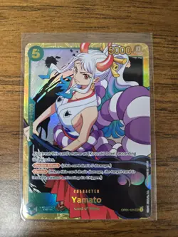 Yamato OP01-121 SEC - One Piece TCG - Near-Mint NM English Foil Secret Rare - Image 1