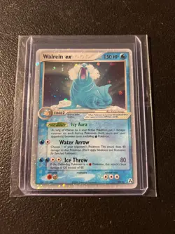 Walrein EX 89/92 Ex Legend Maker Ultra Rare Holo Pokemon Card - NM - Image 1