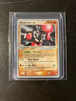 Medicham EX 95/106 Ex Emerald Ultra Rare Holo Pokemon Card - NM - Image 1