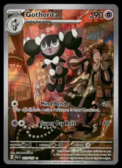 Pokemon Cards Gothorita 213/193 Paldea Evolved Illustration Rare NM - Image 1