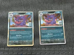2x Gengar 050/088 Holo Rare ME03: Perfect Order Pokemon Card POR NM - Image 1