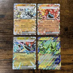 Pokemon TCG 4 Card EX Dbl rare Lot Twilight Masquerade NM/M - Image 1