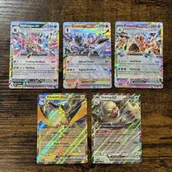 Lot Of 5 Surging Sparks Ssp NM Holo Ex Cards Mint Pokemon Double Rares - Image 1