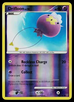 Pokemon Card - Drifloon Supreme Victors 103/147 Common Reverse Holo - Image 1