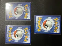 Pokemon TCG Flygon ex, Tatsugiri ex, Glaceon ex Holo Full Art English 3-Card Lot - Image 2