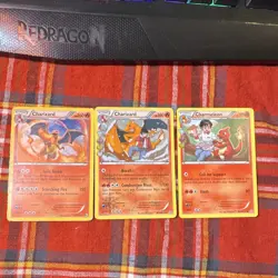Nintendo Pokemon TCG 3-Card English Holo Lot Charizard 20/149 RC5/RC32 - Image 1