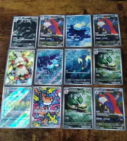 Pokemon Gem Vol 5 Chinese Full Art Card Lot 12 Houndoom Horsea Growlithe Spheal - Image 1