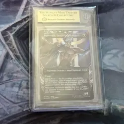BGS 10 Sephiroth, Fabled Soldier Surge Foil 0527, MTG Final Fantasy Pristine - Image 2