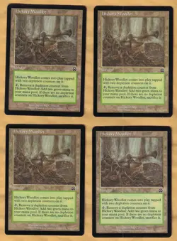 4x Hickory Woodlot (Mercadian Masques, Common, English, 1999) MTG 4 NM - Image 1