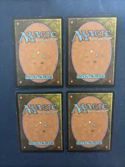 MTG 4X JAPANESE WEATHERLIGHT ORCISH SETTLERS MAGIC THE GATHERING CREATURE RED - Image 2