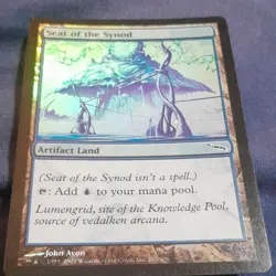 MTG Seat of the Synod Foil Unplayed Near Mint + Mirrordin - Image 2