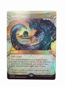 Dawn's Truce (Showcase) Bloomburrow Foil #295 - Image 1