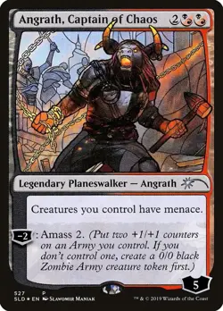 Angrath, Captain of Chaos (Stained Glass) *FOIL* - Secret Lair Drop Series - 527 - Image 1