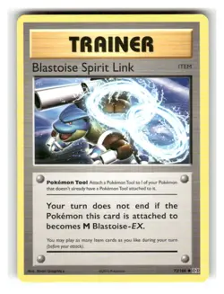 Blastoise Spirit Link 73/108 Uncommon Evolutions Pokemon Lightly Played - Image 1