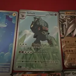 Lot Of 8-Pokemon TCG Golurk 123/086 SV: Black Bolt And Seven Others - Image 2