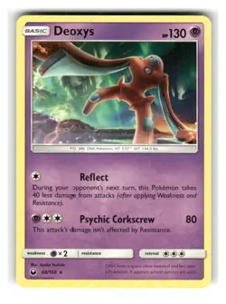 Deoxys 68/168 Rare Celestial Storm Pokemon Lightly Played - Image 1