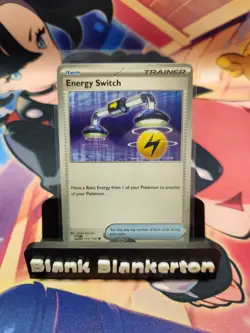 Pokemon TCG Energy Switch 115/132 ME01 Mega Evolution Uncommon Trainer - Image 1