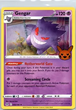 Pokemon - Gengar - 066/196 Trick or Trade 2023 Holo - Image 1