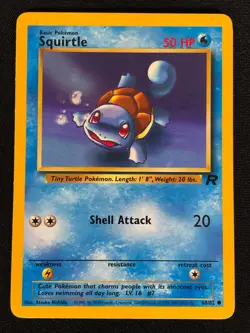 Pokemon Squirtle 68/82 Common (LP) - Image 1