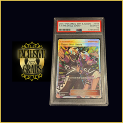 2017 Pokemon Sun & Moon FA Full Art Team Skull Grunt #149 PSA 10 - Image 2