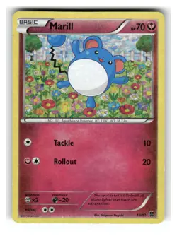 Marill 010/012 Holo Promo McDonald's Promos 2015 Pokemon Heavily Played - Image 1