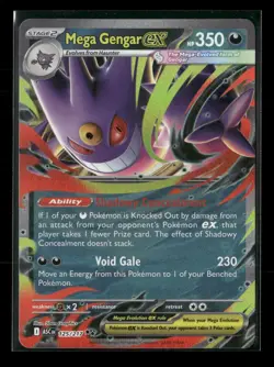 Mega Gengar ex 056/094 Phantasmal Flames NM/M Pokemon - Image 1
