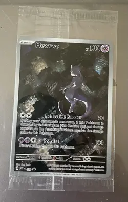 Mewtwo SVP 052 Pokemon TCG Scarlet & Violet 151 Black Star Promo SEALED - Image 1