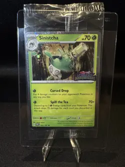 Sinistcha 022/167 Twilight Masquerade Stamp - Sealed Promo - Pokemon TCG - Image 1