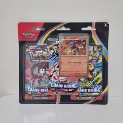 Pokemon Mega Evolution Chaos Rising - Charmeleon Sealed 3-Pack Booster Blister - Image 1