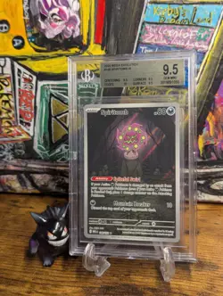 Pokemon Mega Evolution 🪦 Spiritomb 148/132 IR Holo 👻 BGS 9.5 Gem Mint ✨ - Image 1