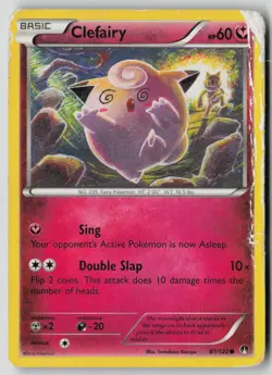 Clefairy 81/122 Common BREAKpoint Pokemon DMG - Image 1