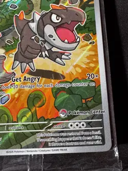Tyrunt - 070 (Pokemon Center Exclusive) 070 Me: Mega Evolution Promo Holo Sealed - Image 2
