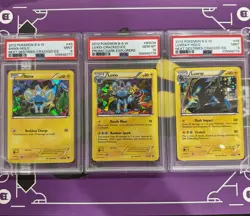 2012 Pokemon B&W Luxio-Cracked Ice Promo -Dark Explorers PSA 10 With Set - Image 1
