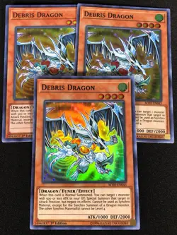 Yugioh Debris Dragon MYFI-EN043 1st Super x3 (LP) - Image 1
