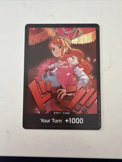 Nami Foil DON!! Card EB-03 One piece Heroines Edition - ENGLISH - Image 1