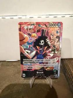 One Piece Brook OP15-022 ALT ART LEADER AAL Adventure On Kami’s Island OP15-EB04 - Image 2