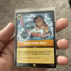 Disney Lorcana Winterspell- Ohana Means Family 32/204 Regular NM - Image 1