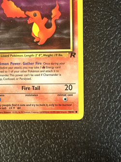 Charmander 1st Edition #50/82 Team Rocket NM/Near Mint Pokemon 2000 - Image 3