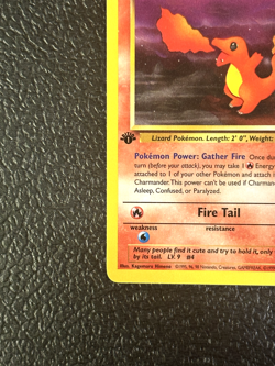 Charmander 1st Edition #50/82 Team Rocket NM/Near Mint Pokemon 2000 - Image 4